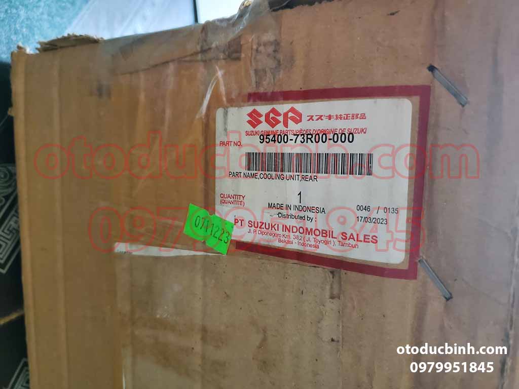 Giàn lạnh sau Suzuki Ertiga , XL7 9540073r00000