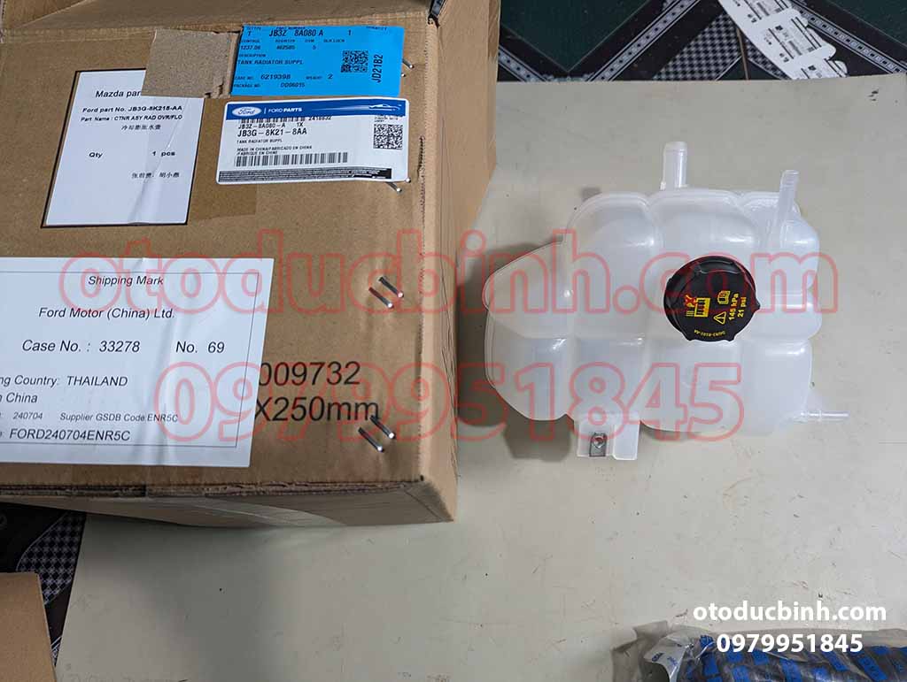 Bình nước phụ Ranger Everest 19 –, BT50, Ranger 2016-