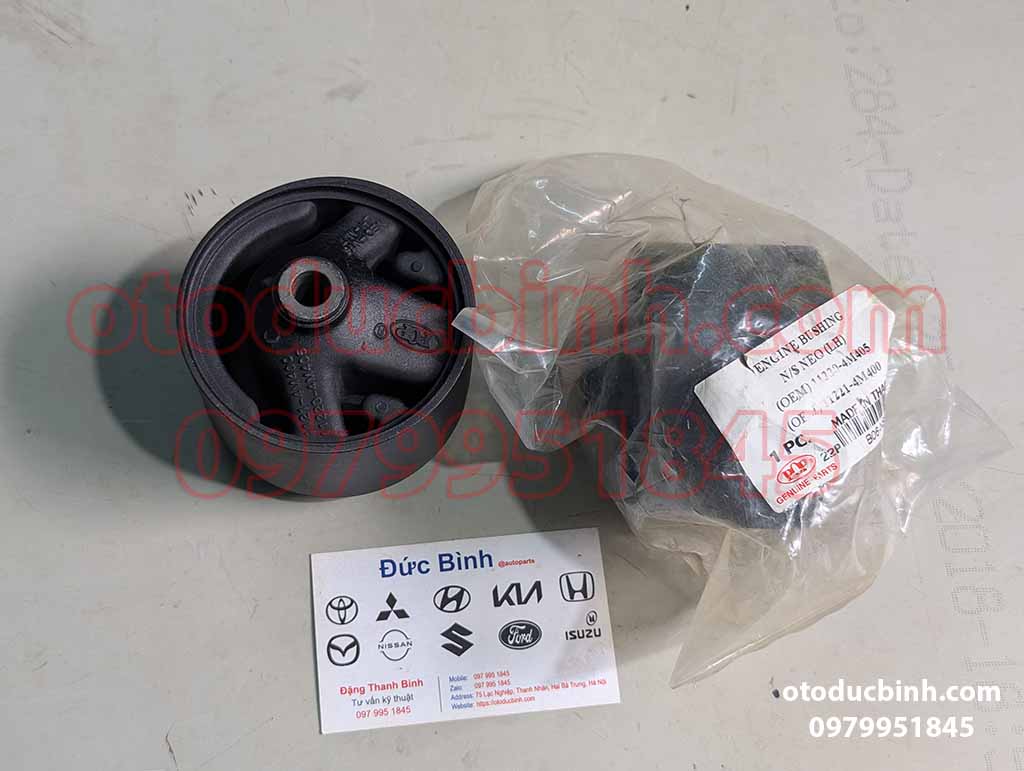 Cao su chân máy Nissan Maxima ( trái, phải , trước, sau) 112210M400, 1131240U00