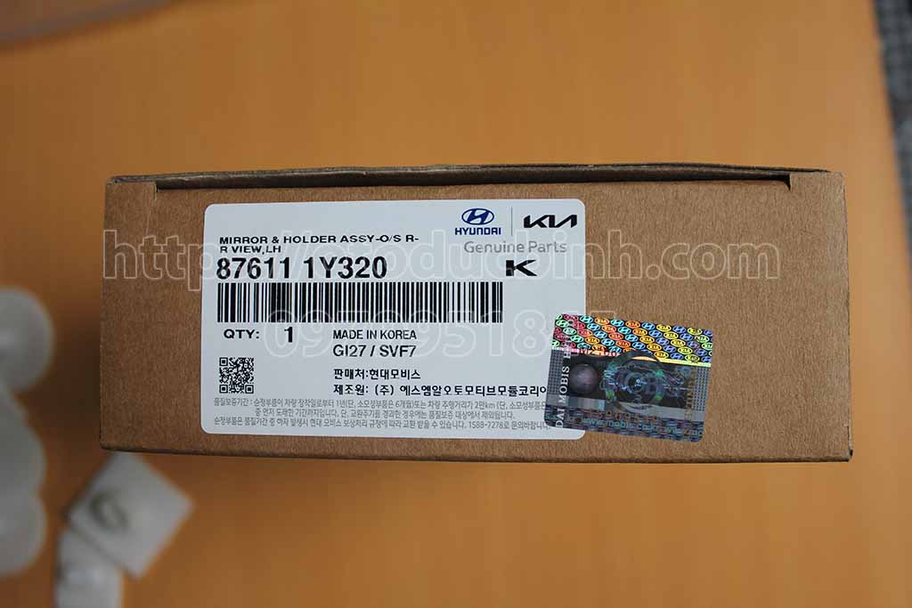 Mặt gương chiếu hậu Kia Morning 2012 - 2021 876111y320