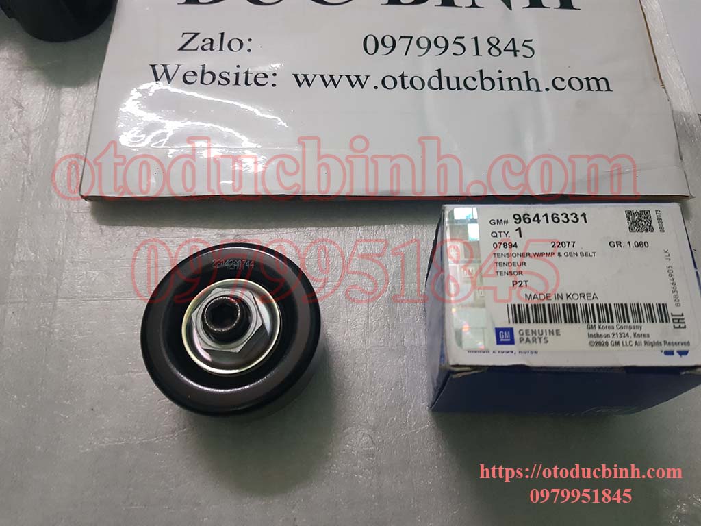 Bi tăng dây máy phát Chevrolet Spark Matiz 3, Gentra 96416331