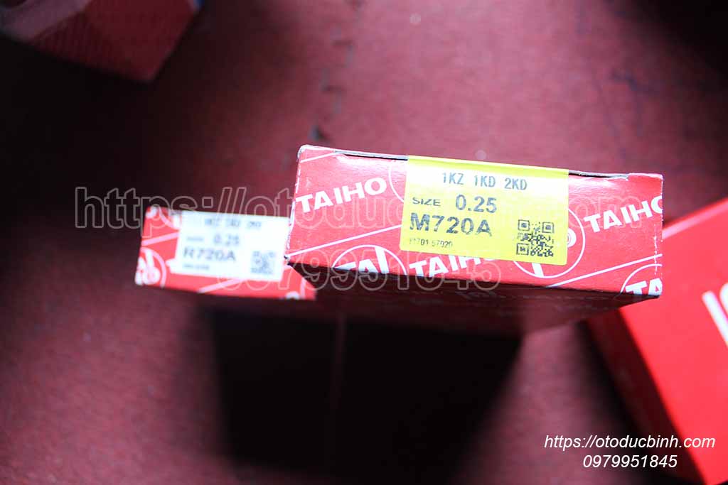 Bộ bạc biên balie Toyota 1KZ, 1KD, 2KD r720a