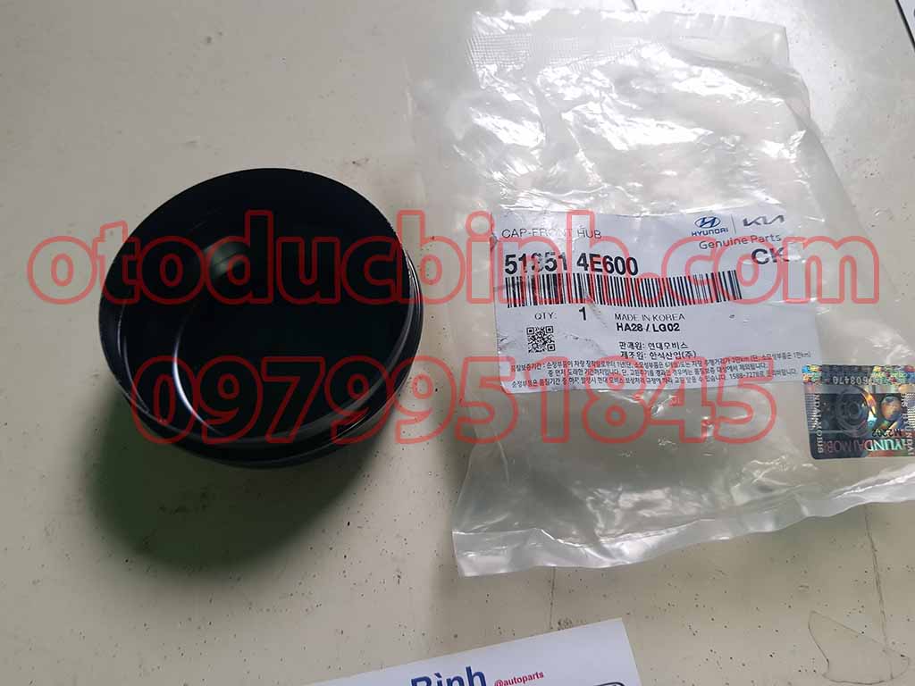 Nắp chụp moay ơ trước Kia K165, K2700, K3000 518514E600