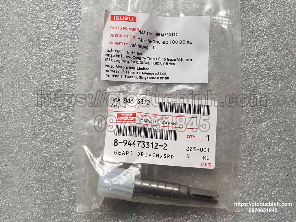 Sâu công tơ met phần cơ Isuzu Hilander