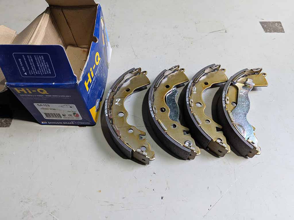 Guốc phanh sau Hyundai Verna 1.4 06-11