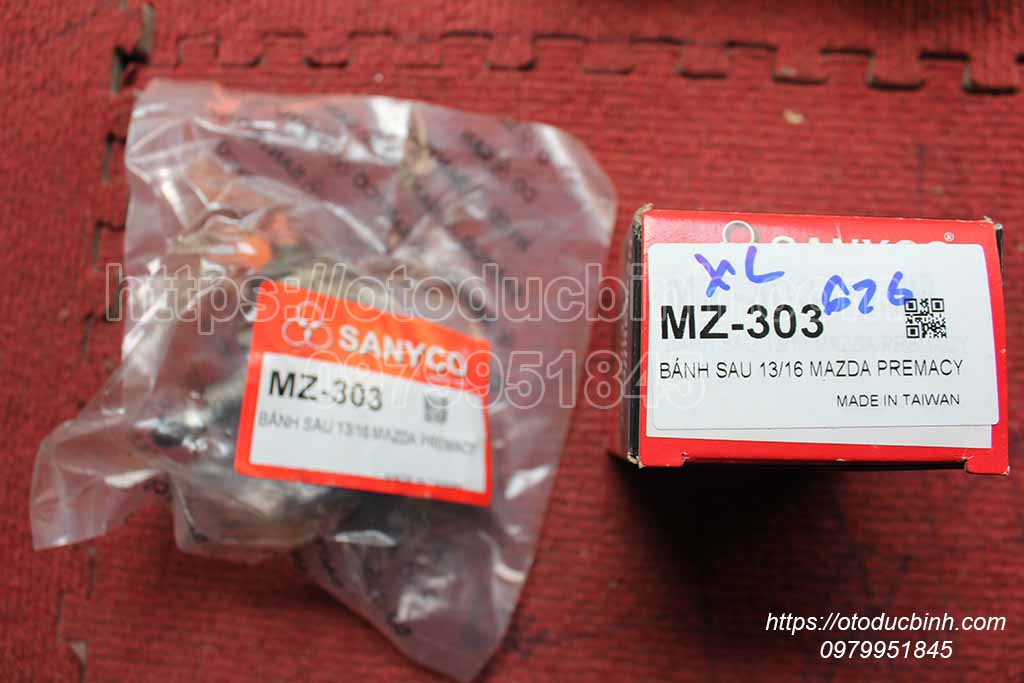 Xi lanh dlu phanh sau Mazda 626 mz303