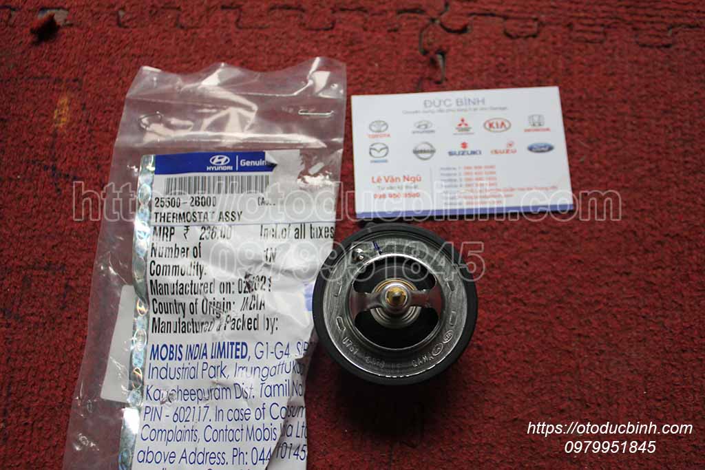 Van hằng nhiệt Kia Morning 1.0, Hyundai i10 1.0, Getz