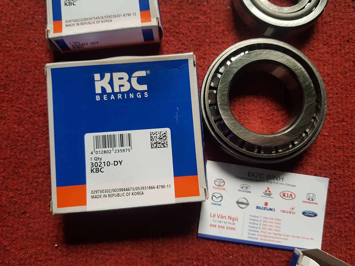 Vòng bi moay ơ trước Trong, Ngoài Hyundai Porter 2 30210-dy , 30207-dy