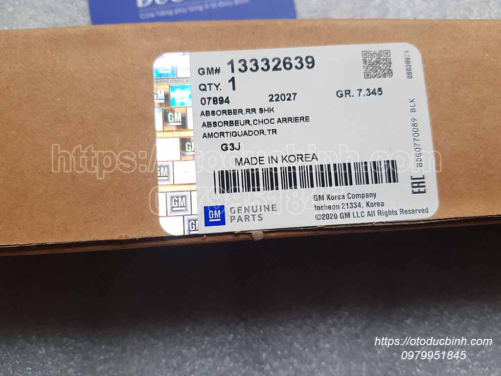 Giảm xóc sau Daewoo Lacetti, Cruze 13332639