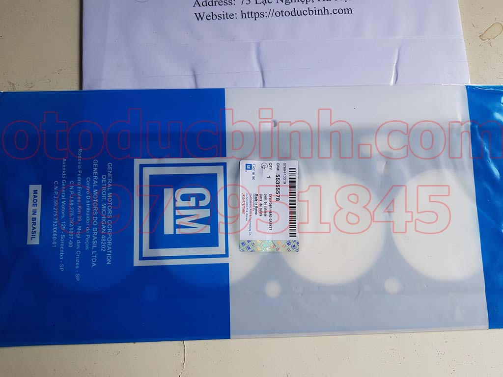 Gioăng mặt máy bìa Lacetti CDX 55355578