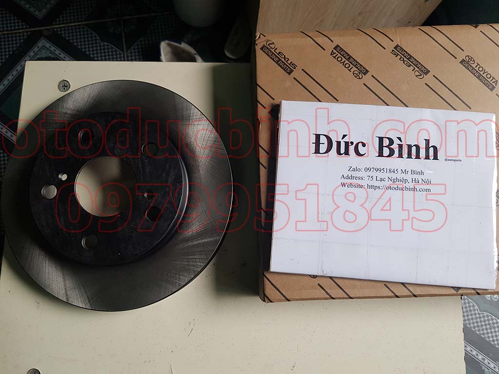 Đĩa phanh trước Toyota Innova 435120K010