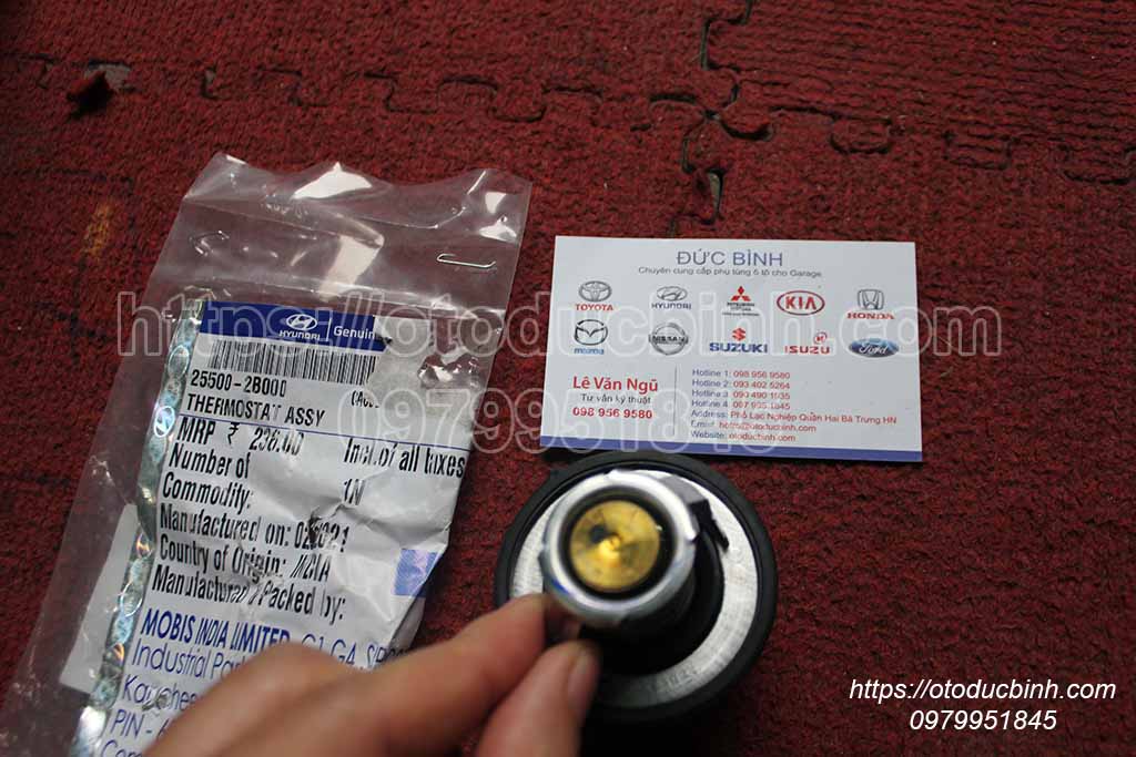 Van hằng nhiệt Kia Morning 1.0, Hyundai i10 1.0, Getz 2550028000