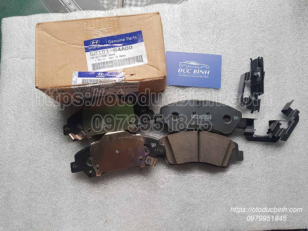 Má phanh trước Hyundai i10 58101B4A00 58101b4a00