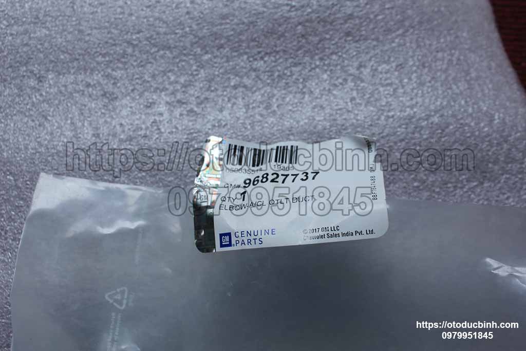 Cao su cổ hút gió Chevrolet Spark M300 96827737