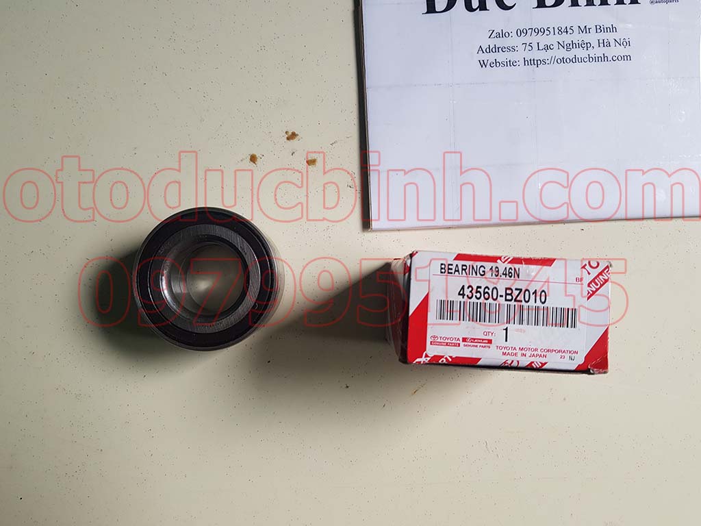 Vòng bi moay ơ trước Toyota Wigo , Rush