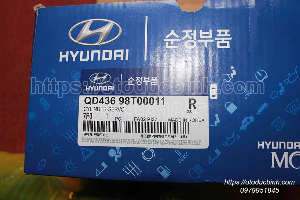 Tay số hơi hay cục chuyển tầng Hyundai HD700 qd43698t00011