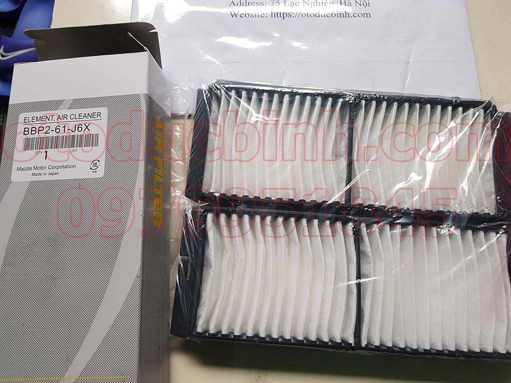 Lọc gió điều hoà Mazda 3 BDGF61J6X