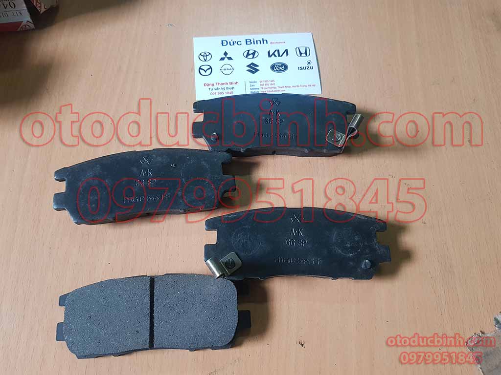 Má phanh sau Mitsubishi Pajero V33, V43, V45