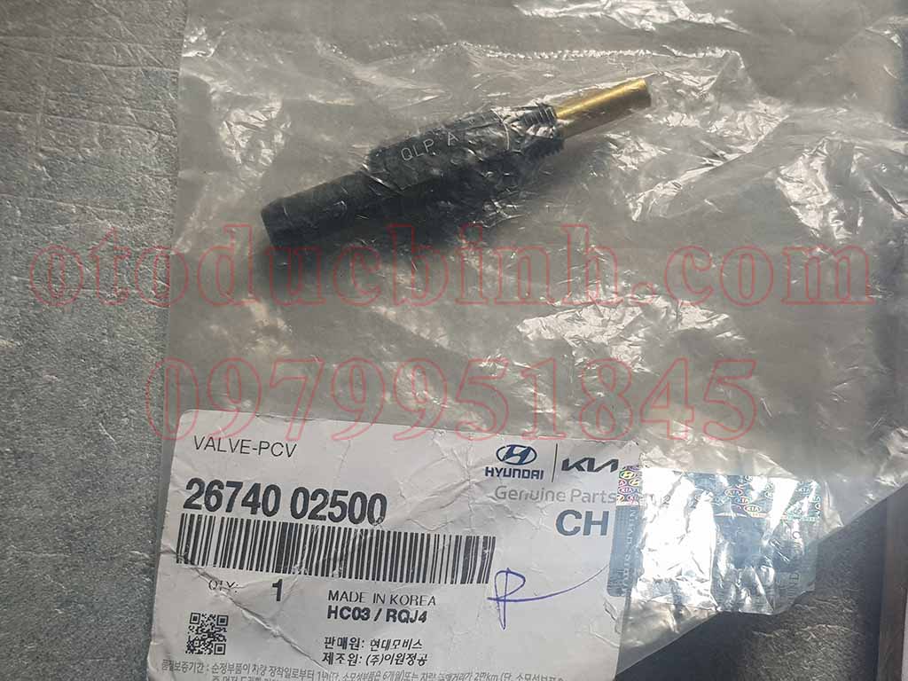 Van một chiều, van hơi thừa Hyundai Getz, Kia Morning