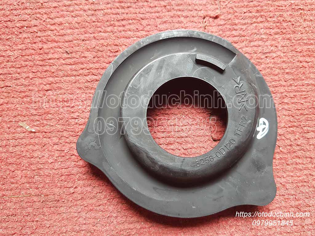 Đệm cao su dưới lò xo giảm xóc sau Toyota Vios 482580d120