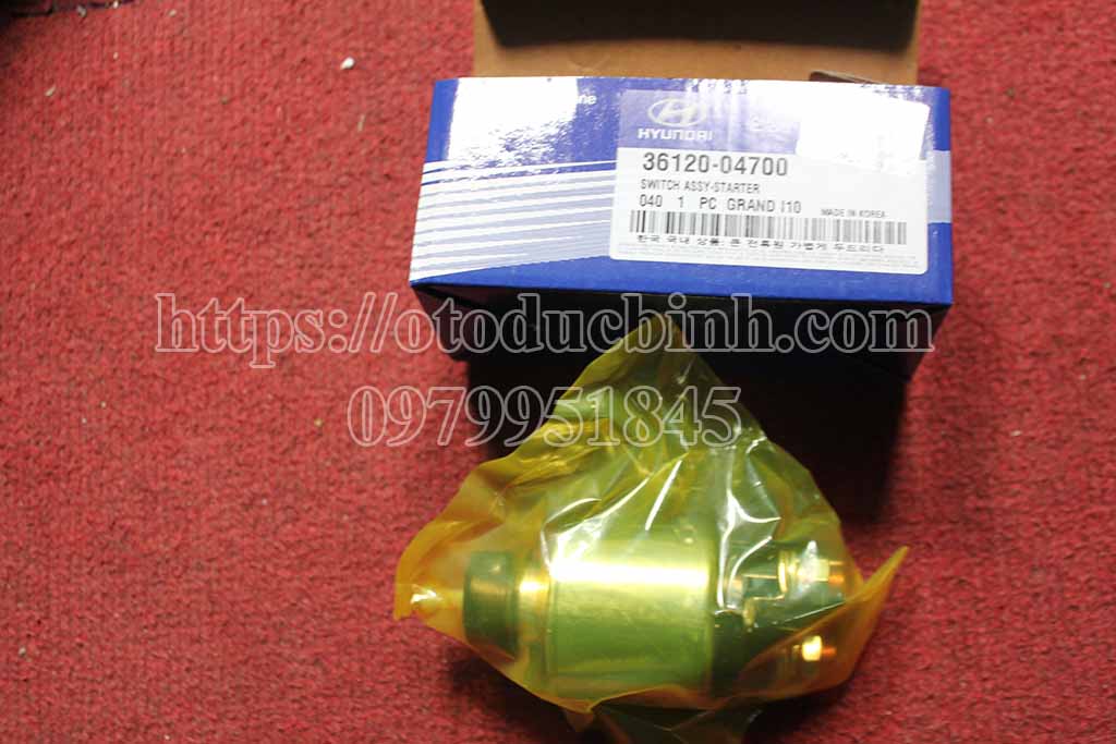 Chuột đề hay Rơ le đề Hyundai i10 Grand 3612004700
