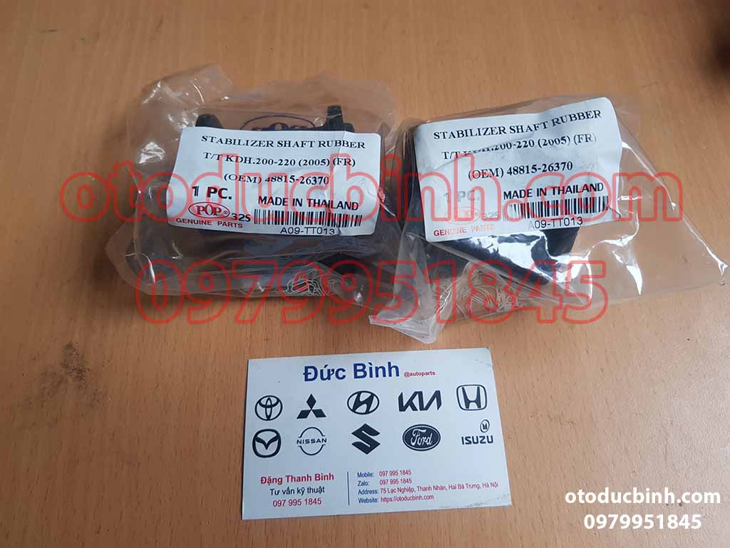 Cao su cân bằng trước Toyota Land Cruiser Prado 2004-2009, Fortuner, Hiace