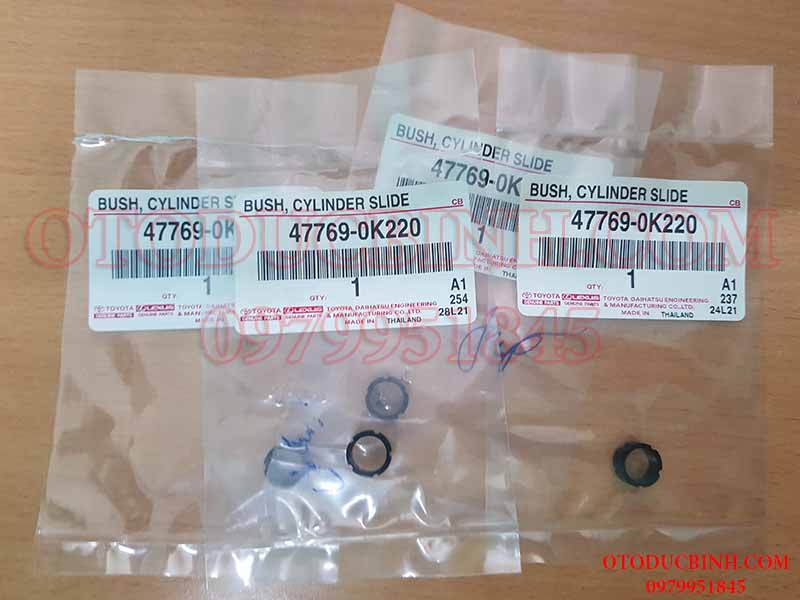 Cao su đầu ắc phanh trước Toyota Vios, Camry, Altis, Yaris, Sienna, Rav4,Highlander, Corolla 4776950010
