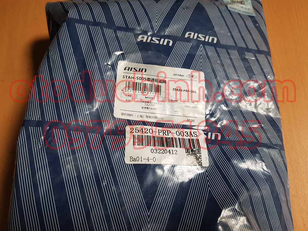 Lọc dầu số tự động Honda Civic