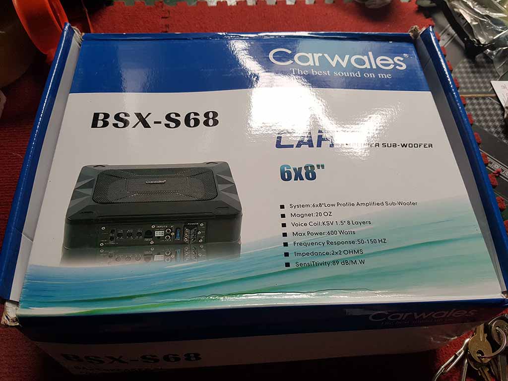 Loa sub Carwales công suất lớn BSX-S68