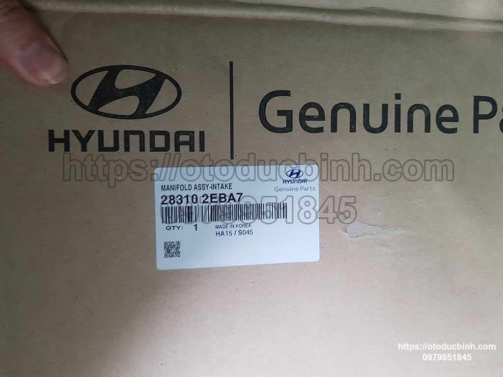 Cổ góp hút gió Kia Rondo, Caren 2.0 283102EAB7 283102eab7