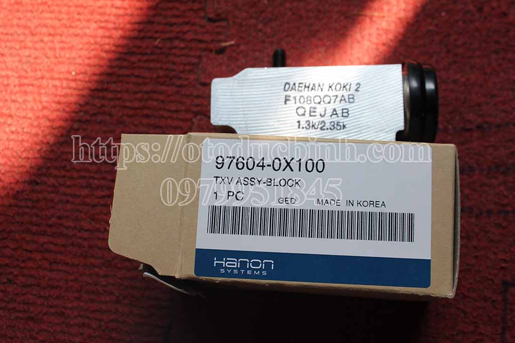 Van tiết lưu dàn lạnh hiệu HANON cho Hyundai, Kia 976040x100