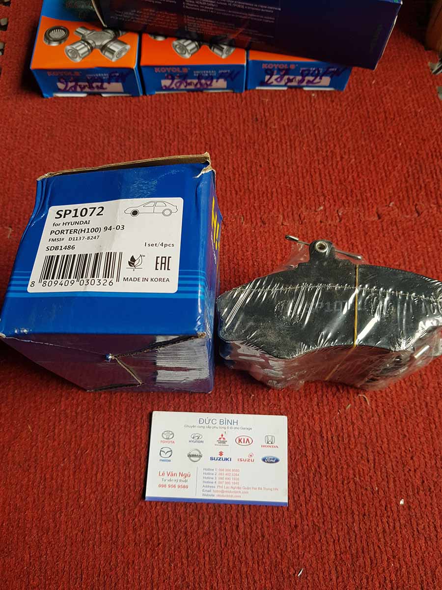 Má phanh trước Hyundai Porter 2 sp1072