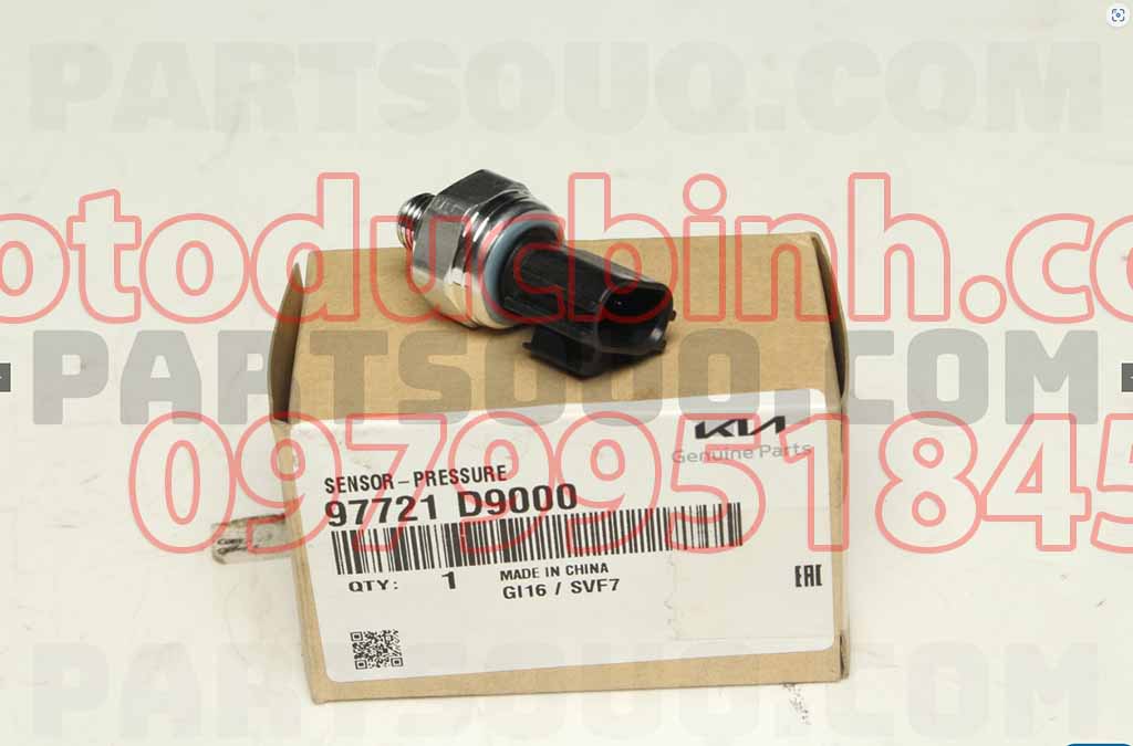 Cảm biến áp suất gas điều hoà Hyundai Accent 2018-202X 97721D9000