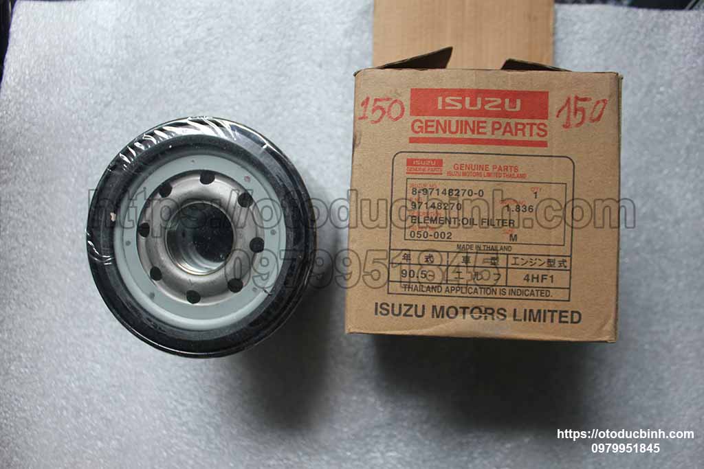 Lọc nhớt Isuzu 5 tấn, Isuzu ELF, Nissan Titan 97148270 97148270