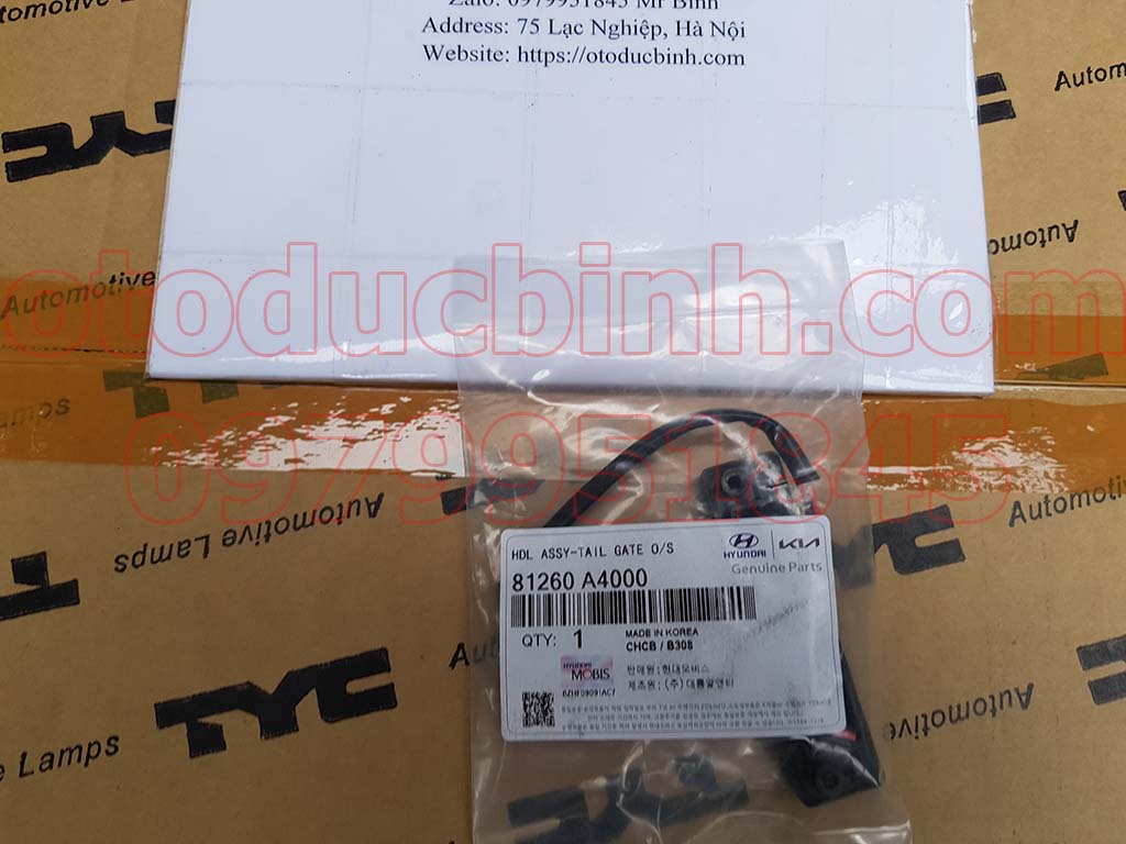 Công tắc mở cốp sau chính hãng KIA Rondo, Carnival, Rondo, Carens