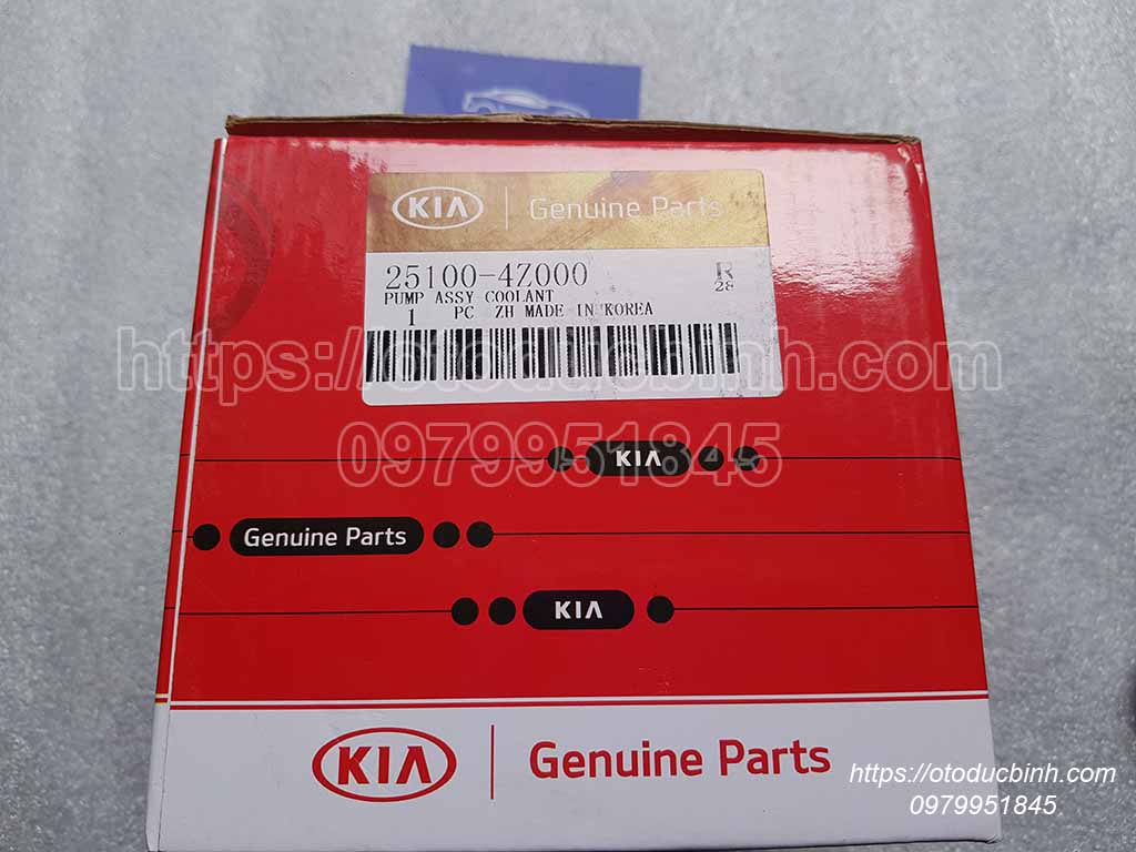 Bơm nước Kia K3000, K2700, K190, K165 251004z000