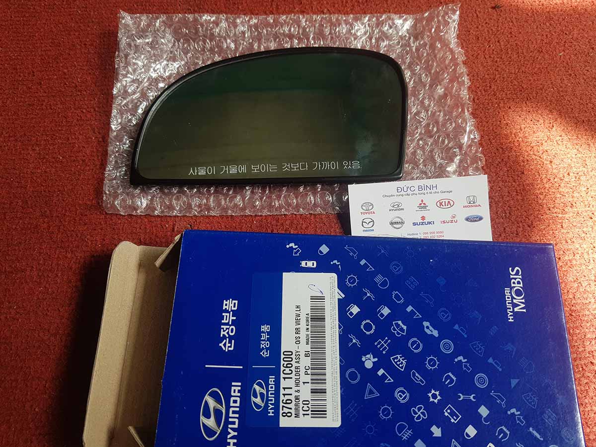 Mặt gương không sấy Hyundai Getz
