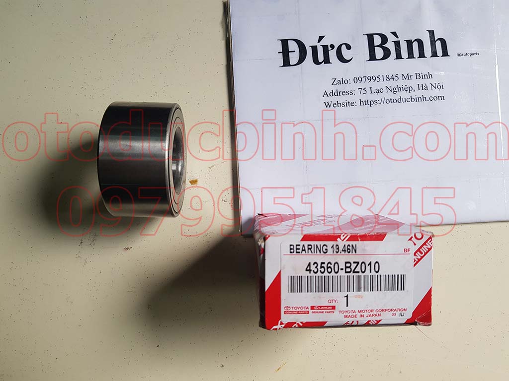 Vòng bi moay ơ trước Toyota Wigo , Rush 43560bz050