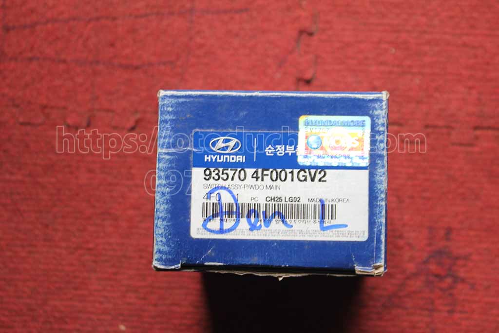 Công tắc nâng kính tổng Hyundai Porter 2, 150 935704f001gv2