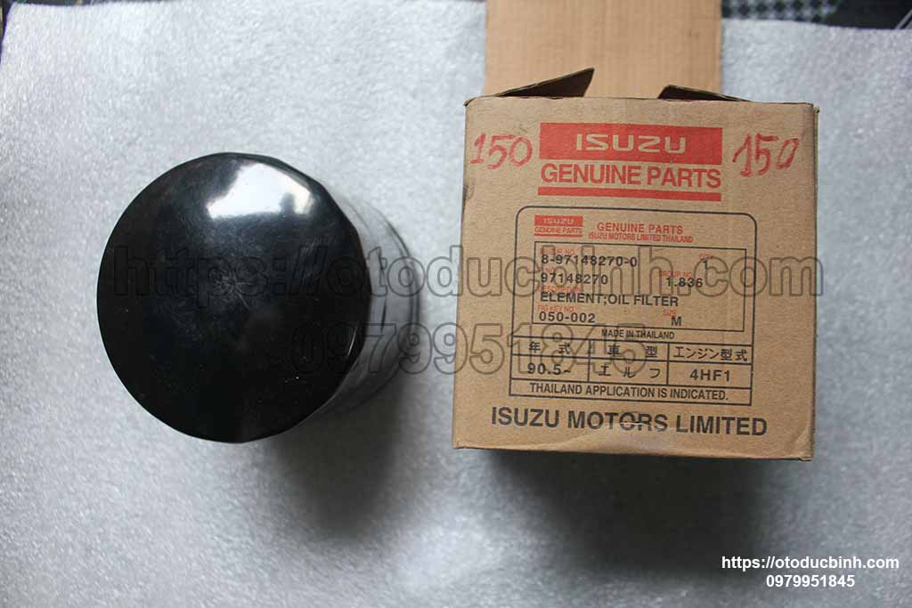 Lọc nhớt Isuzu 5 tấn, Isuzu ELF, Nissan Titan 97148270 97148270