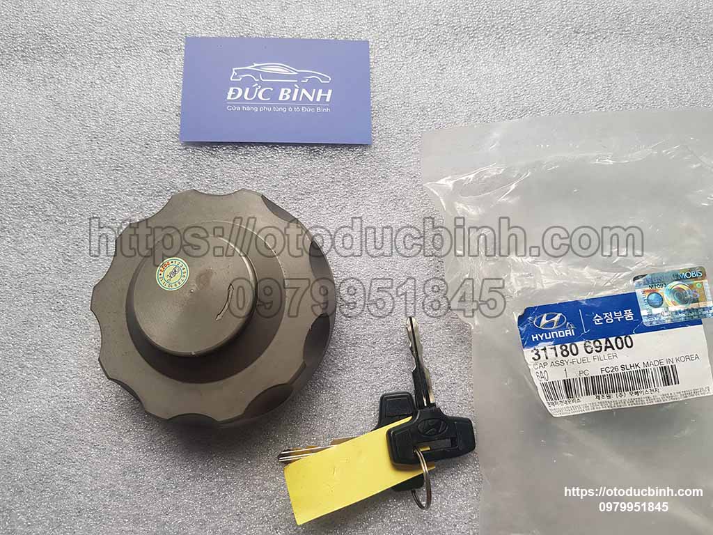Nắp bình dầu ngạnh Hyundai Trago, HD170, HD270