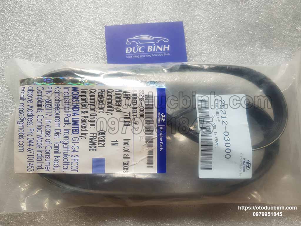 Dây curoa tổng Hyundai i10 Grand 1.2