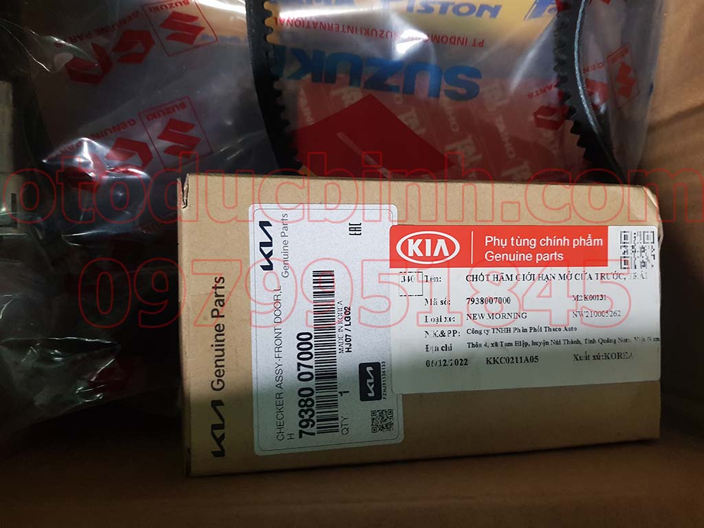 Hạn chế cửa trước lái, trước phụ KIA Morning 2007-2011 7938007000