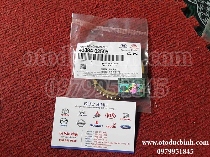 Vành đồng số 3-4 Kia Morning số sàn 4338402505 4338402500