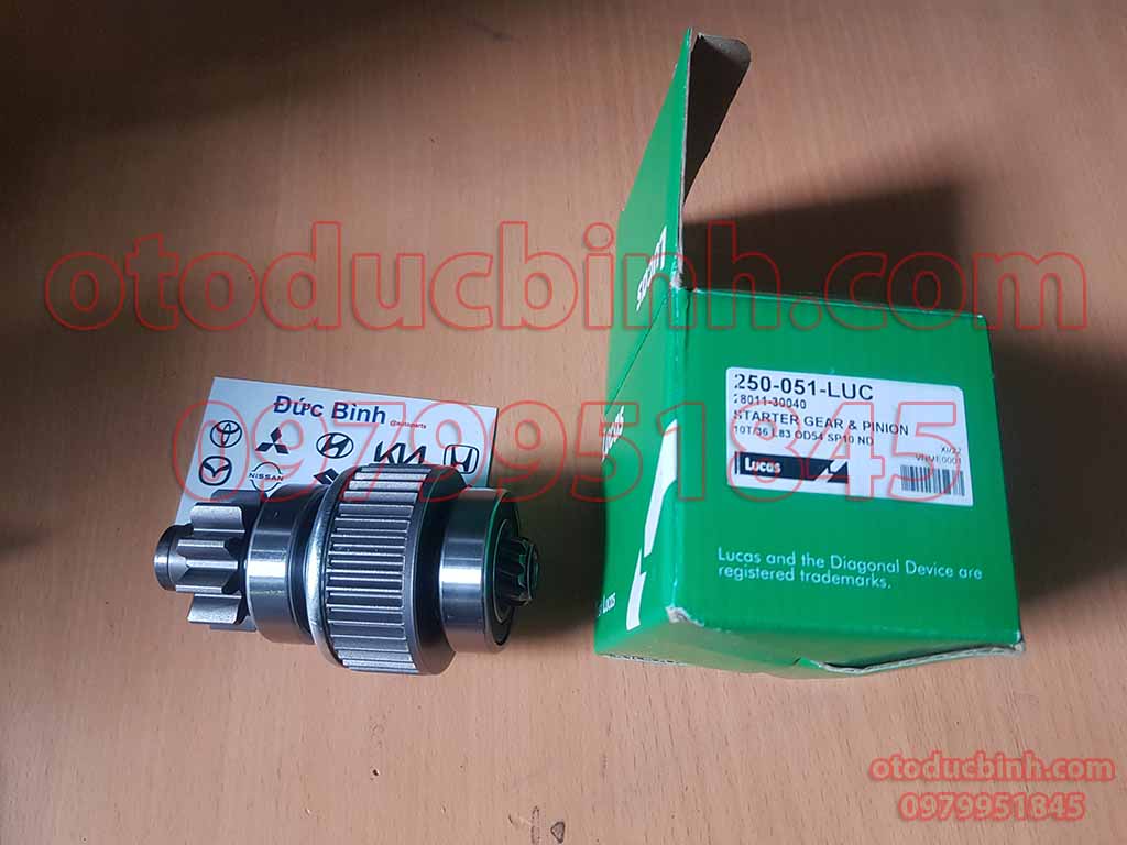 Bánh răng đề Toyota Hilux, Fortuner, Innova, Hiace